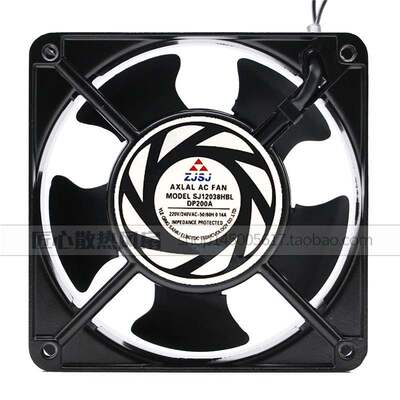 全新ZJSJ SJ12038HBL/HSL DP200A 12038 0.14A 220V 机柜散热风扇