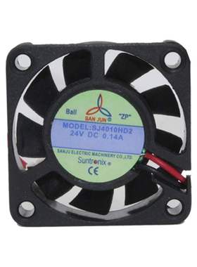 4010 24V风扇 台湾 SJ4010HD2 4厘米/CM风扇静音滚珠散热风机