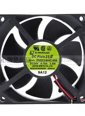 原装伺服SERVO 8025 PUDC24H4C-049 DC24V 0.16A 3.8W 变频器风扇