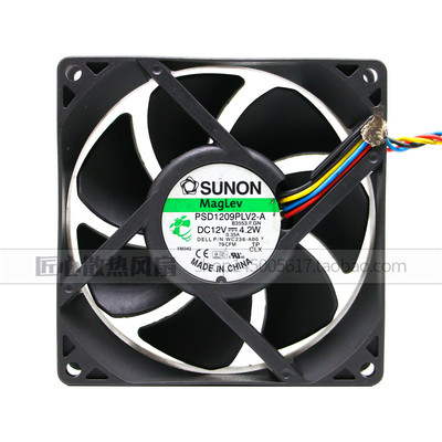 建准 SUNON PSD1209PLV2-A WC236-A00 9CM 9032 12V 4.2W 4线风扇