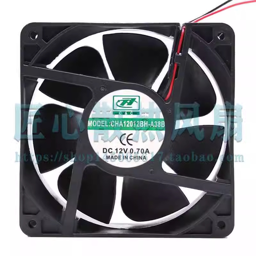 全新 CHA12024SH-38B DC24V 0.40A 直流2线风扇CHA12012BH-A38B