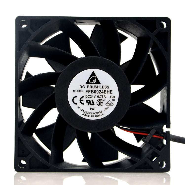 风机FFB0924EHE/SHE/HHE 24V 0.75A 9CM大风量变频器散热风扇