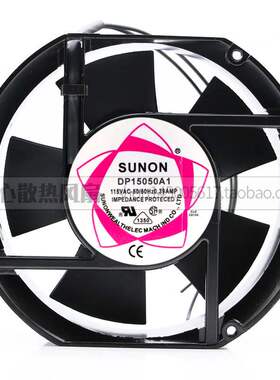 原装SUNON/建准 DF15050A1 AC115V 0.39A 17251 机柜散热风扇17CM
