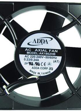 ADDA AK1862HB 原装正品ADDA 200-240V 0.23/0.24A 18065进口风扇