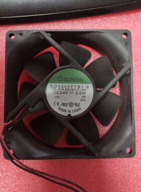 正品 KDE2409PTB1/PTBX-6A KD2409PTB2-6 DC24V散热风扇