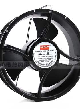 原装正品 Dayton 665 CFM AC AXIAL FAN 4WT45A 轴流风扇 25489