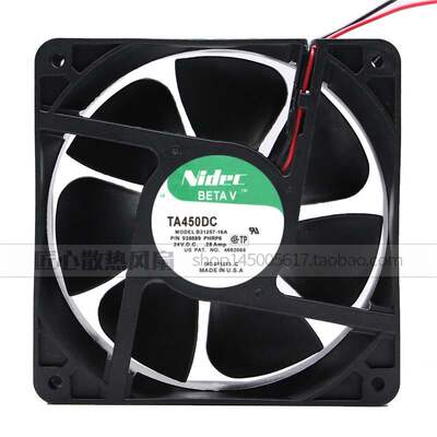 NIDEC TA450DC B31257-16A 12cm 24V 0.28A 12038 逆变器 风扇