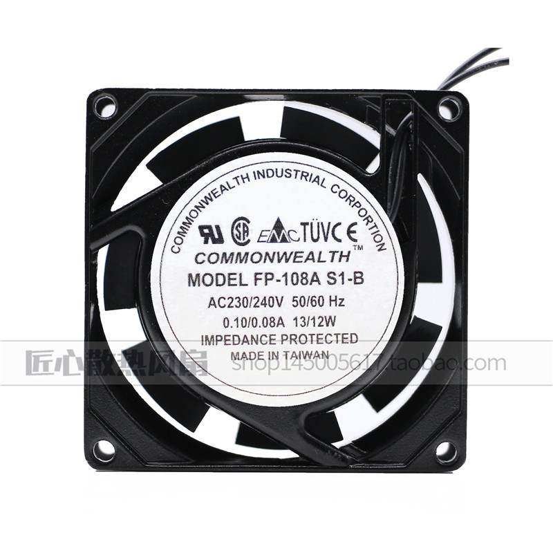COMMONWEALTH ROTARY FAN FP-108A S1-B 220/240V 8CM 8038 风扇