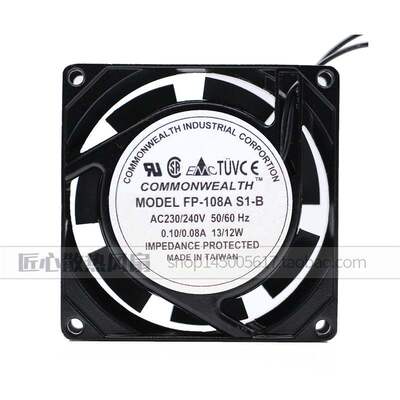 COMMONWEALTH ROTARY FAN FP-108A S1-B 220/240V 8CM 8038 风扇