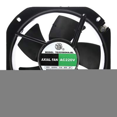 宁波九龙TG22580HA2/6BL金属轴流风机电焊机散热排风扇200FZY6a-S