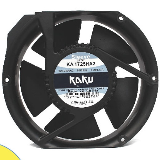 ka1725ha2全新原装台湾kaku防水散热风扇AC220V 1725椭圆金属风机