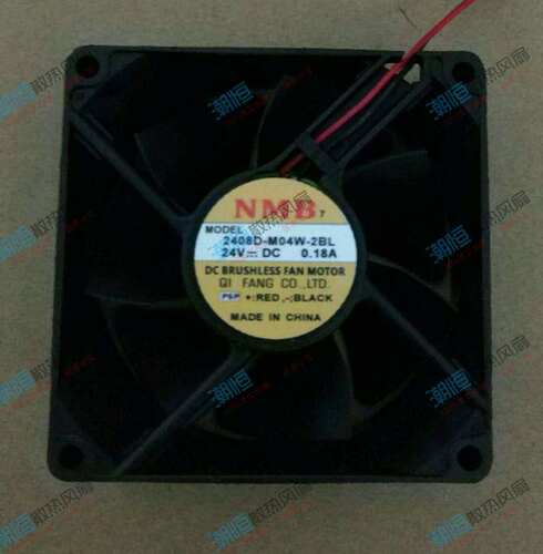2408D-M04W-2BL 24VDC 0.18A 原装正品日本NMB 三线 进口轴流风扇