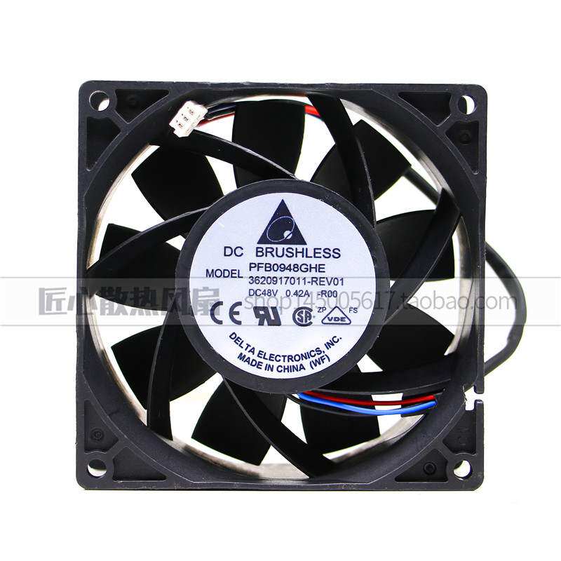 全新台达PFB0948GHE-R00 48V 3620917011-REV01 变频器风扇9038