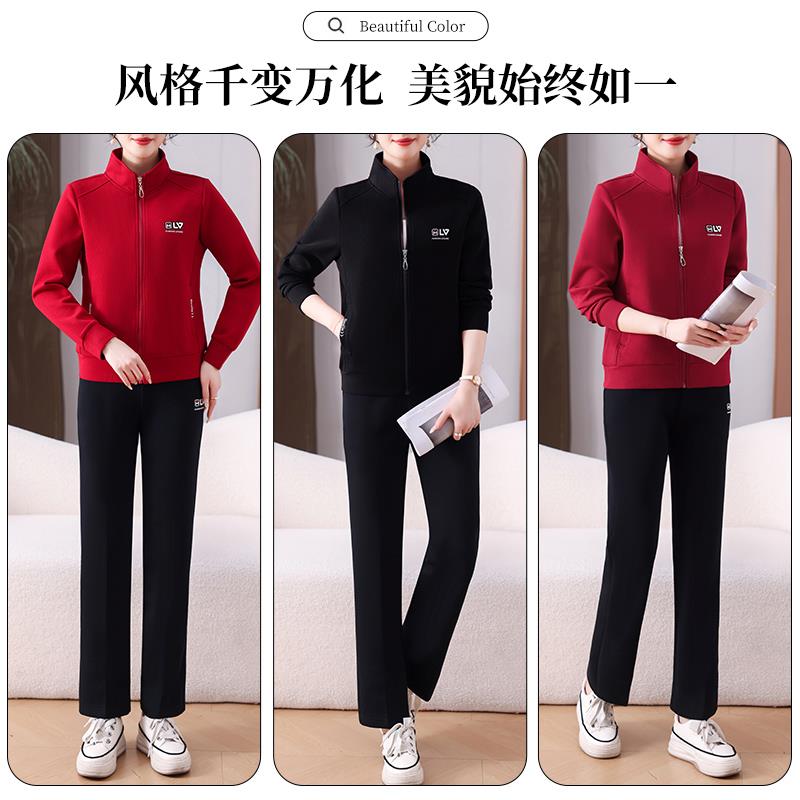 休运动套装女春时尚闲洋气时髦秋轻奢高级服感气质显瘦8272788卫