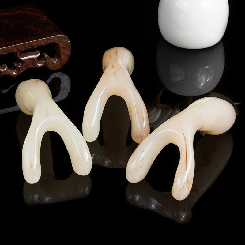 面部鼻子Y形刮痧按摩棒