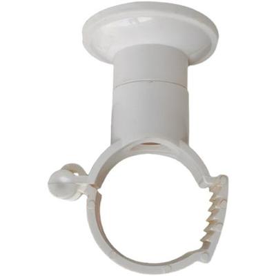 PVC卡定位管钩卡4分20 6分25 32PPR水管调节吊卡圆盘吸顶抱箍座卡