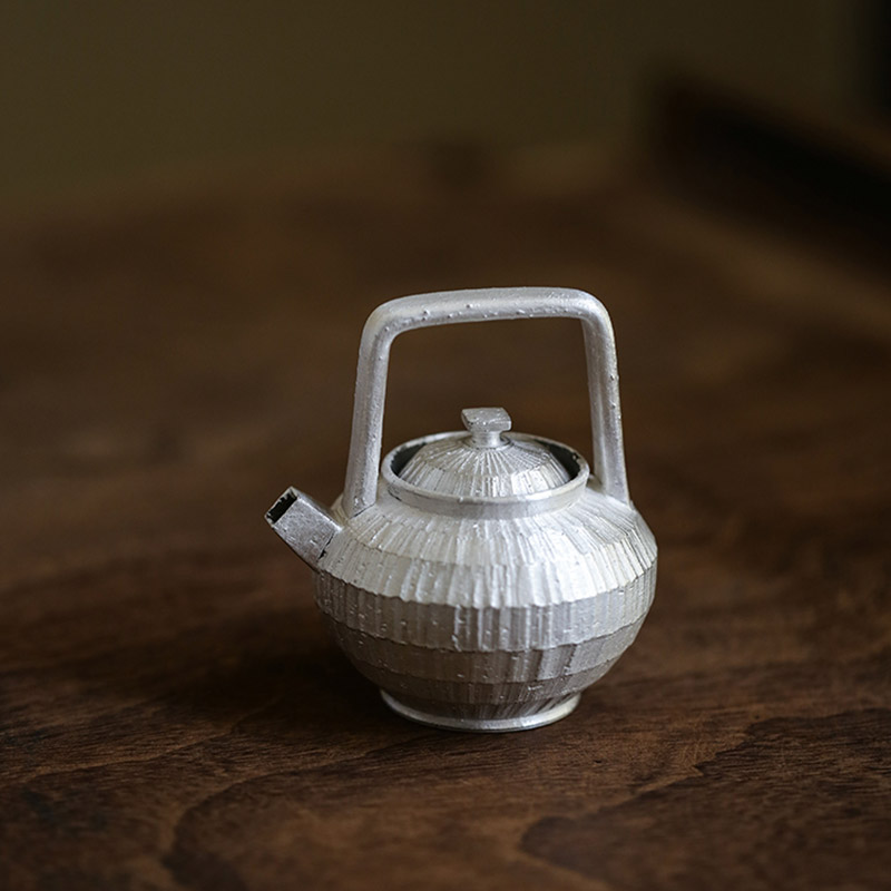 卢阳luyang银彩提梁壶茶壶功夫茶具泡茶壶小茶壶手作茶具陶瓷