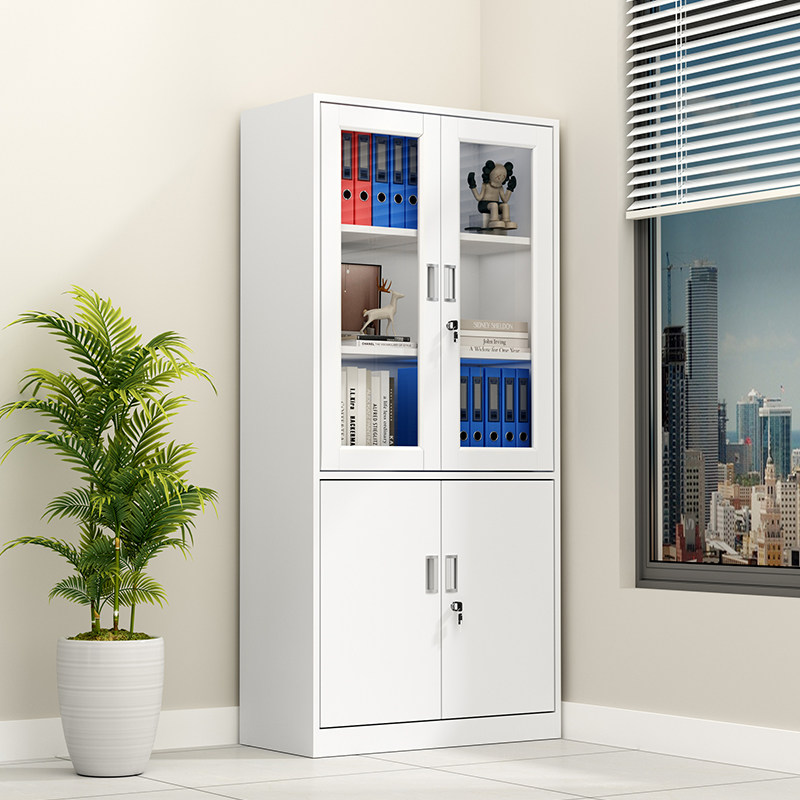 铁皮文件资料柜办公室置物柜财务凭证档案柜带锁抽屉式储物柜靠墙,商业/办公家具,文件柜,淘宝优惠券,粉丝福利购,淘宝优惠卷