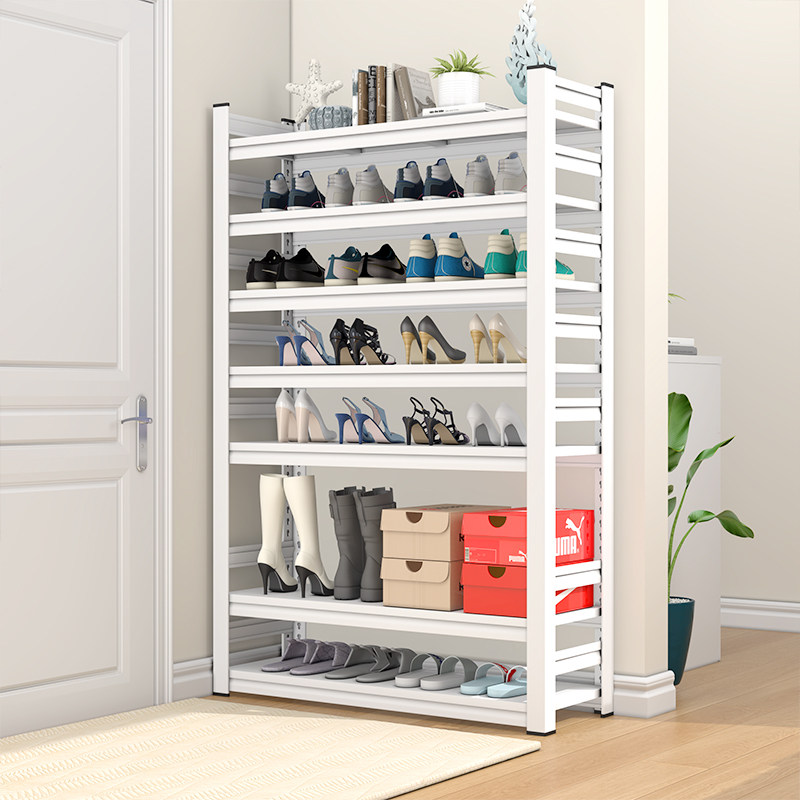 阳台鞋架入户门多层家用门口铁艺货架简易收纳神器玄关门后鞋展柜,住宅家具,鞋架,淘宝优惠券,粉丝福利购,淘宝优惠卷