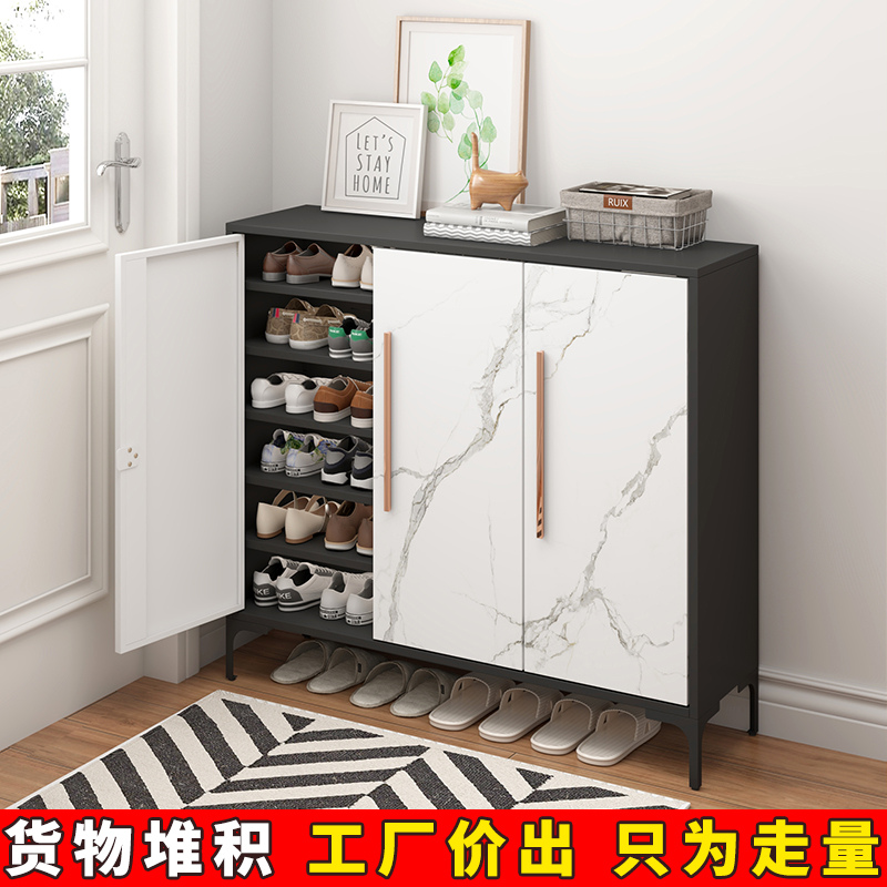 【钢制鞋柜】带锁容量大