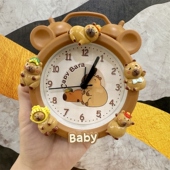 创意儿童闹钟学生起床强力叫醒神器新款 桌面时钟男孩女孩卧室台钟