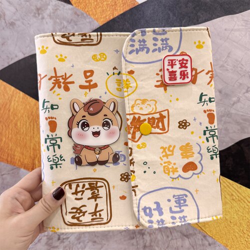 马宝宝孕妇产检收纳册软布档案册