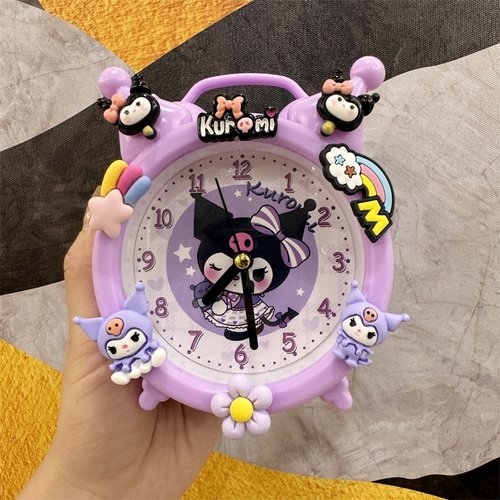 儿童卡通闹钟学生强力叫醒时钟