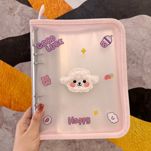 小羊孕妇产检拉链便携资料册