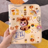 马宝宝孕检收纳册可爱卡通产检资料册便携a4a5页孕妇报告单档案册