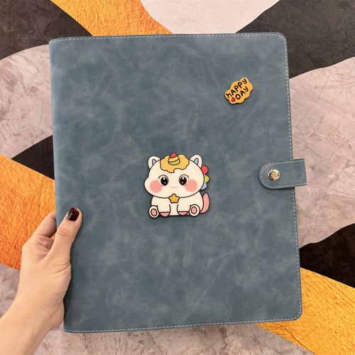 可爱孕检收纳册马宝宝产检报告单档案册a4a5活页孕妈妈怀孕记录册