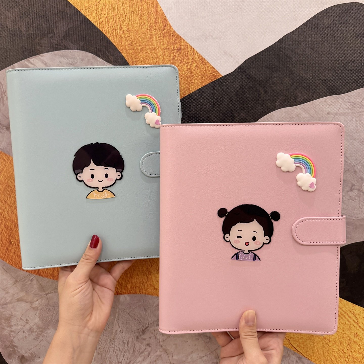 宝宝出生证明疫苗本证件收纳包可爱宝妈旅行卡册包孕检资料妈咪包