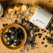 黑芝麻丸正品 黑米蜂蜜 九制100g 胡庆余堂 5罐装