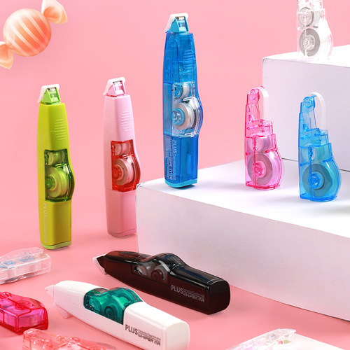 普乐士可换替芯修正带