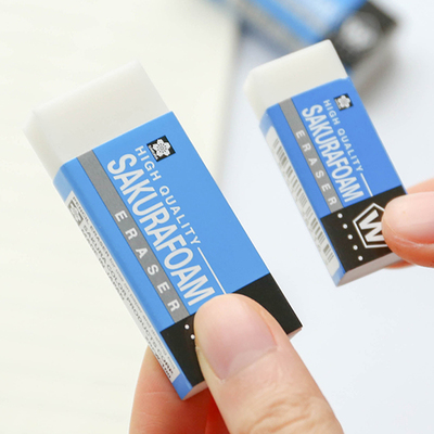 满3块包邮日本樱花擦高光橡皮擦