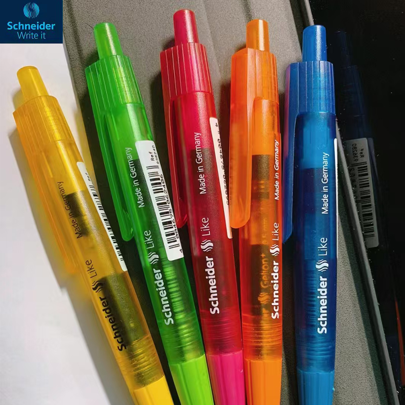施耐德奈克like彩杆透明中性笔