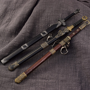 云之羽周边刀剑 尚工角横刀玩具金属唐横刀小号环首刀模型未开刃