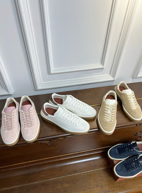 品控/闭眼入！新款顶版德训鞋系带小白鞋Tennis Walk平底休闲板鞋