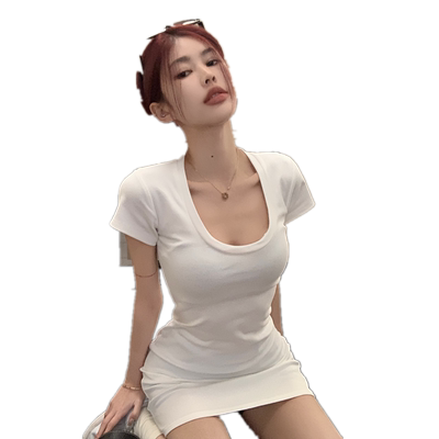 时尚休闲百搭紧身显瘦