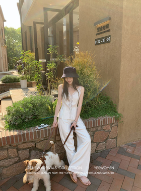 YESWOMEN初夏私服组·重工设计感背心A字伞裙XYF7253A4192