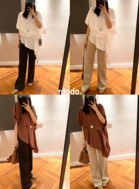 Rdodo专线 百搭土耳其长绒棉莱赛尔混纺软弹直筒阔腿超模牛仔裤