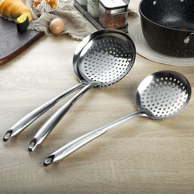 漏勺家用漏勺316不锈钢食品级清仓家用一体成型304不锈钢漏勺