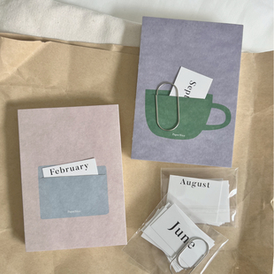 PaperNice A6裸背复古加厚手账本创意口袋可平摊空白记事本笔记本