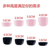 隐形内增高鞋 垫女式 半垫1.0厘米不累脚神器硅胶防滑舒适增高垫男