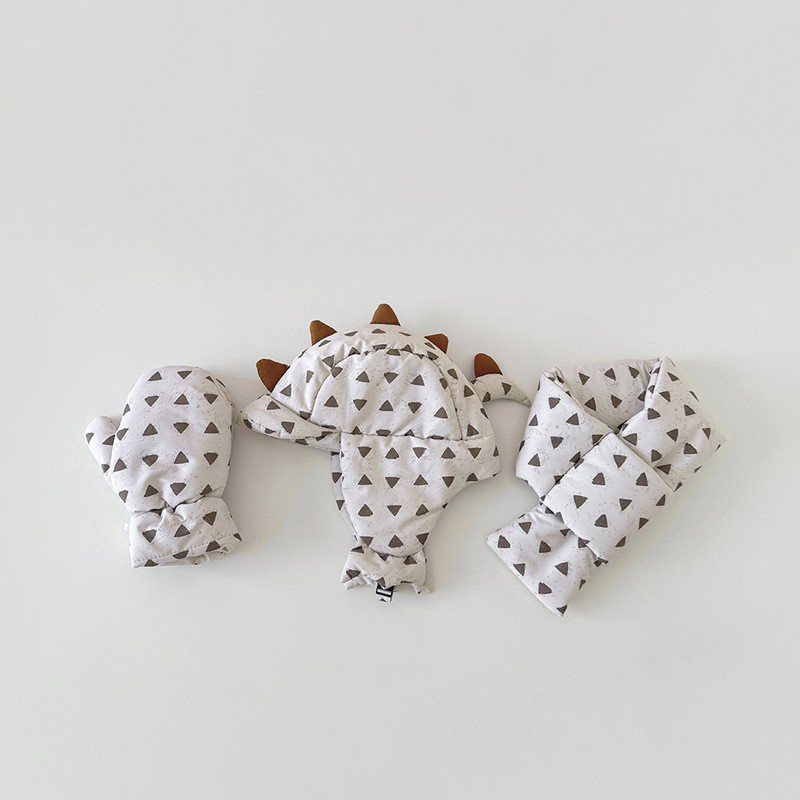 儿童帽子冬季可爱恐龙保暖雷锋帽