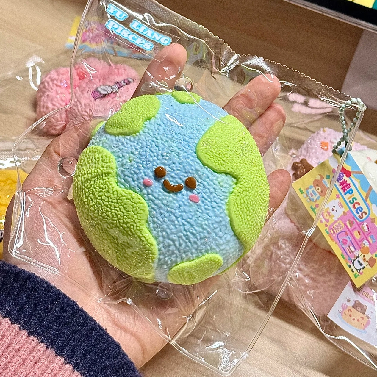 【地球小子】高颜值纯手工食品级硅胶捏捏乐儿童无毒减压玩具可爱