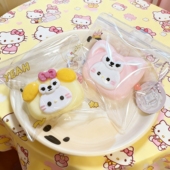 高颜值减压慢回弹烂泥感食品级硅胶KT头套捏捏乐无毒无味解压神器