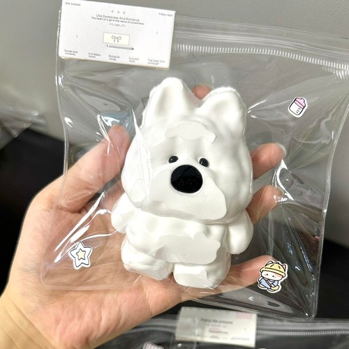 儿童手工食品级硅胶西高地捏捏乐
