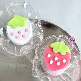 慢回弹草莓千层捏捏乐女孩减压玩具儿童无毒食品级高颜值生日礼物