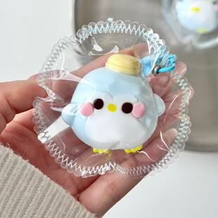 慢回弹可爱企鹅小鼻嘎自制捏捏乐解压玩具儿童无毒食品级硅胶手工