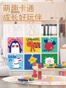幼儿园置物筐收纳帽子存放盒箱子收纳装书可折叠整理箱定制尺寸